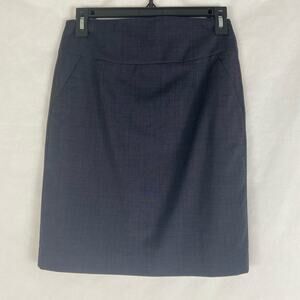 Banana Republic Women's Petite Pencil Skirt Size 0P Black